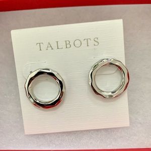 Talbot Silver Earrings Round